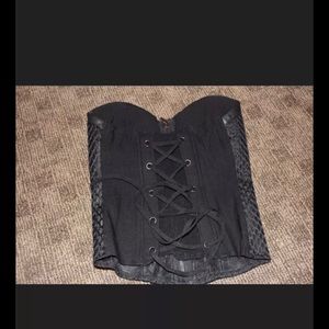Black corset/top